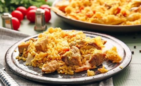 Рецепт дня: плов із куркою