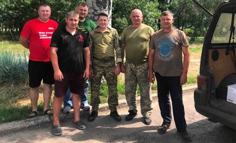 Волонтери Озерського ліцею Каноницької сільської ради здійснили чергову поїздку до Захисників