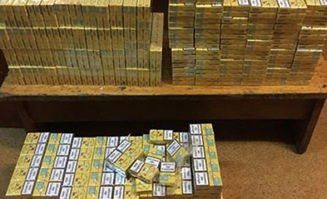 Податковці в зоні АТО вилучили 8 тисяч пачок фальсифікованих цигарок