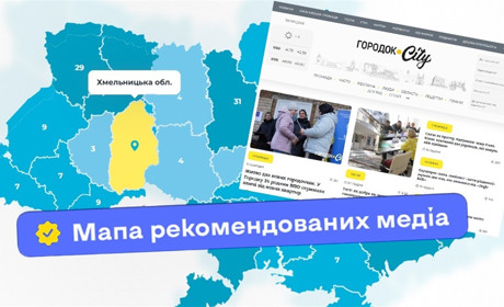 Два роки поспіль: Городок.City залишається на Мапі рекомендованих медіа України у 2025 році