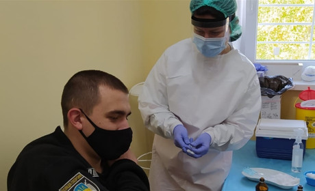 Вакцинацію від COVID-19 проходять поліцейські охорони Луганщини