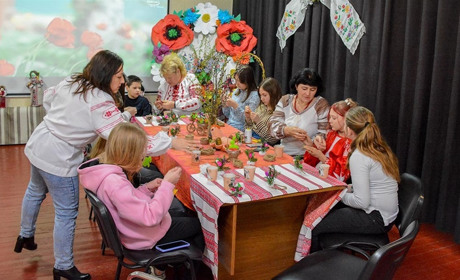 Великодній майстер-клас в Кагарлицькому МЦКД