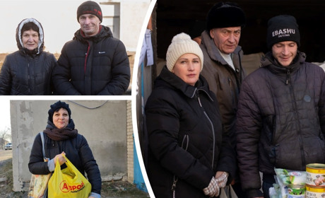 У Петропавлівці 1200 переміщених осіб отримали гуманітарну допомогу від району (ВІДЕО)
