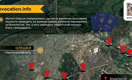 Окуповані росіянами Олешки фактично ізольовані: окупанти проводять рейди, катують місцевих