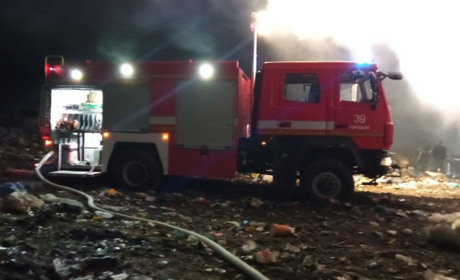 Дві пожежі на Городоччині: знову горіло сміттєзвалище