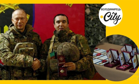 Колишнього таксиста з Володимирця, а тепер воїна ЗСУ відзначено Головнокомандуючим