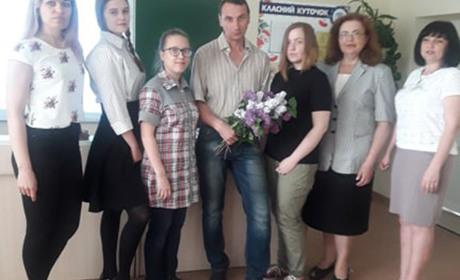 Віталій Михайлов спілкувався зі школярами
