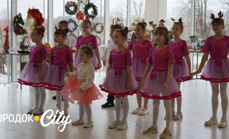 «Новорічна технофеєрія». У Городку школярі та вихованці Будинку творчості створили святкову виставку