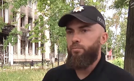 Працював та не думав про страх: поліцейський Олексій Дяговець стояв на захисті та обороні Чернігова