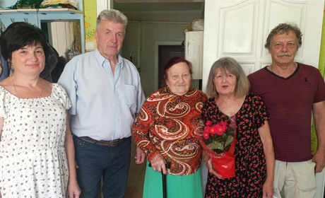 У Циблях 90-річний ювілей святкує Катерина Михайлівна Оксимець