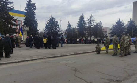 25 лютого Барська громада провела в останню путь захисника та Героя Сергія Прановича