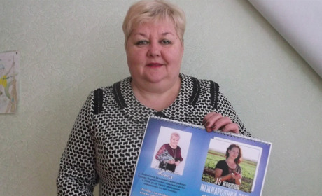 У проєкт «Сільські жінки Сумщини» потрапила і наша Людмила Мороз із Воронівки