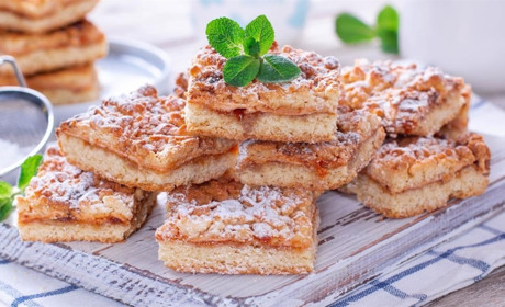 Смачненьке до кави. Рецепти тертого пирога