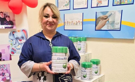 Торецька громада продовжує забезпечувати немовлят молочними сумішами