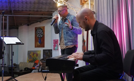 У Переяславі з акустичним концертом виступив відомий рок-гурт «Фіолет»: ФОТО