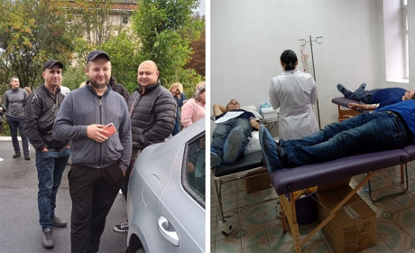 «Цілі трудові колективи»: жмеринчани активно долучилися до здачі крові