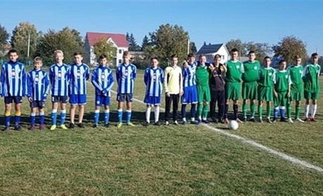 Хто переміг у змаганні з футболу серед шкіл Калинівської громади