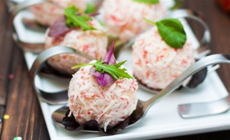 Рецепт дня: крабові кульки