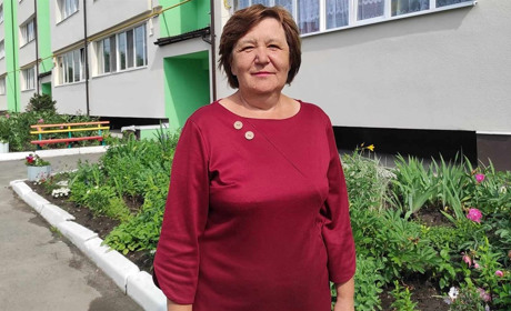 Голова правління ОСББ Лариса Хомюк: "То у страха очі великі, а руки все зроблять!"