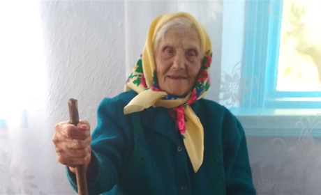 У Мальчівцях 99-річний ювілей відзначила Олена Іванівна Грабовляк