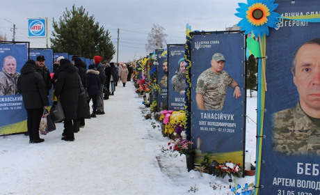На Алеї Пам’яті «Наші Герої» встановили додаткові світлини Героїв-захисників
