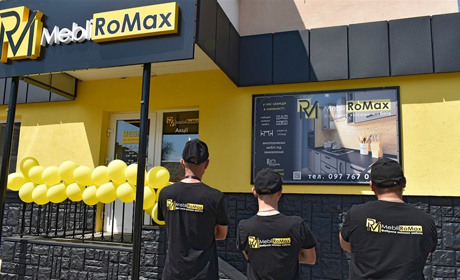 У Жмеринці відкрився новий меблевий магазин RoMax: приємні знижки і акції тривають до Дня міста 