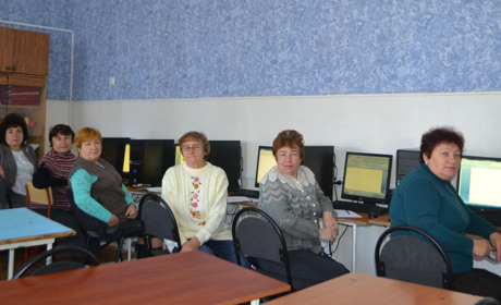 У пенсійному віці – з комп’ютером на «ти»