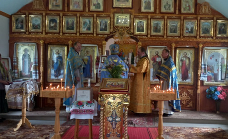 Спільне Богослужіння з нагоди 10-річчя освячення храму Успіння Пресвятої Богородиці, на Климівці