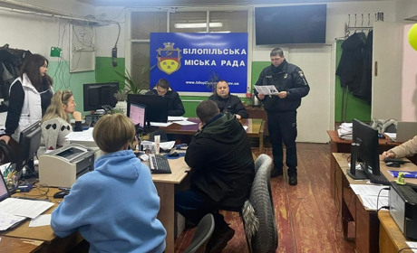 На Білопільщині поліцейські проводять профілактичну роботу щодо попередження насильства