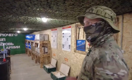 Окупанти створили бункер з музеєм і лазнею на Каховському напрямку (відео)