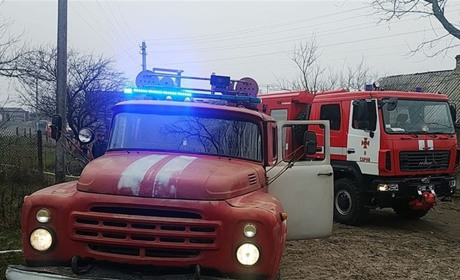 Пожежу на Сарненщині допоміг погасити доброволець