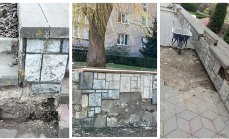 «До Великодня все завершимо!»: у Жмеринці завершують ремонт з відновлення плитки на площі
