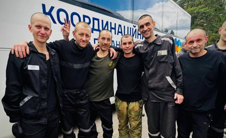 У День Незалежності додому повернулися військовополонені з Черкащини, серед них золотонісець