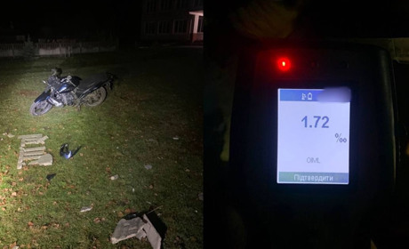 У Сарненському районі нетверезий підліток вʼїхав в огорожу: що відомо