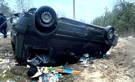 У Сарненському районі зіткнулися легковик і мікроавтобус: пасажирку госпіталізували