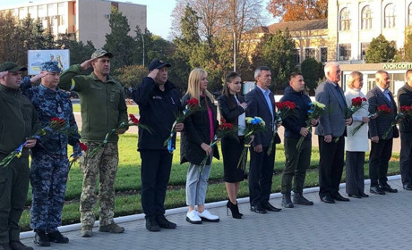 В Измаиле почтили 78 годовщину освобождения Украины от фашистских захватчиков (видео)