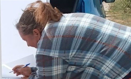 Генічеська окупаційна влада повідомила, що псевдореферендум «підтримало» 87% жителів