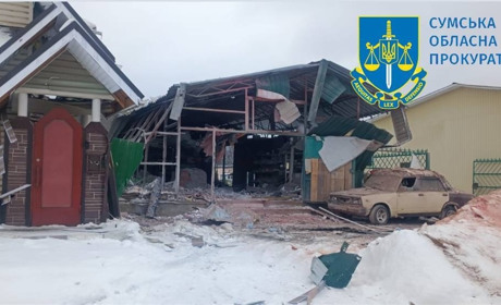 Цивільний чоловік отримав осколкові поранення під час обстрілу Середино-Буди