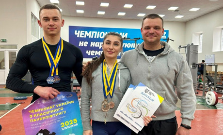 Валерія Сокальська та Віталій Задорожний стали призерами чемпіонатів України