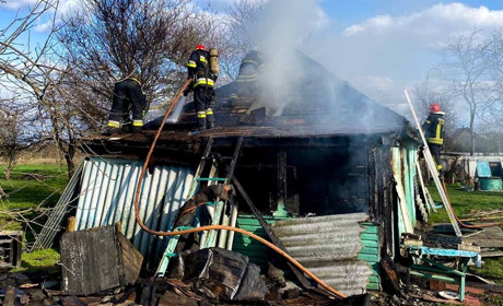 Пожежа у Черняхові, що на Кагарличчині: є постраждалі
