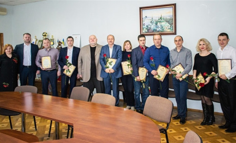 У Жмеринці енергетиків привітали з професійним святом: фоторепортаж