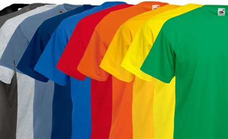 Чоловічі однотонні футболки на кожен день