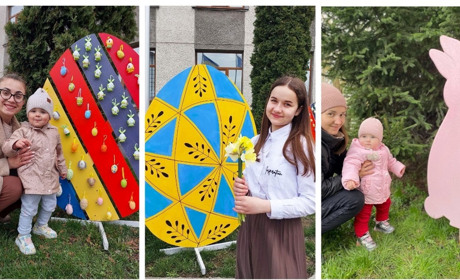 Жмеринка Великодня: писанки, кролики, патріотичний декор і допомога військовим