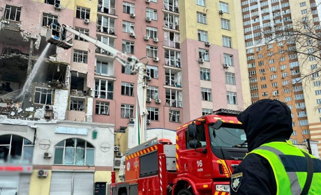 Внаслідок масованої атаки рф на Київщині загинула 47-річна жінка, у столиці 22 постраждалих