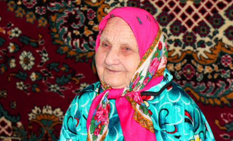 100-річна ювілярка з Ялтушкова Віра Гриньова мріє відсвяткувати Перемогу України найближчим часом