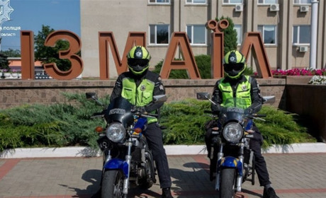 Мотопатруль открыл сезон в Измаиле