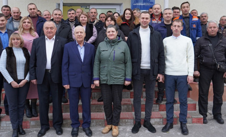 День енергетика у Городку. Володимир Савчук підбив підсумок роботи за 2022 рік й відзначив найкращих