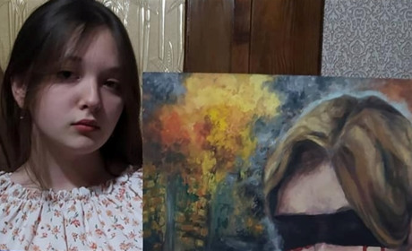 Дівчинка із Старокостянтинова намалювала “Нескорену” і перемогла у Всеукраїнському конкурсі