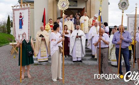 Городоччани відзначили 20-річчя Храму Святого Юрія Переможця УГКЦ