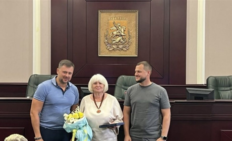 Раїсу Голованову з Переяслава нагородили почесною відзнакою «За заслуги перед Київщиною»